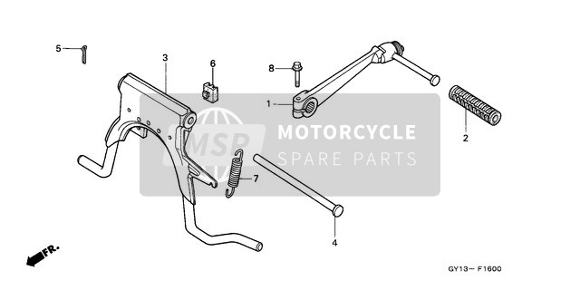 Honda SA50 1993 Supporter pour un 1993 Honda SA50